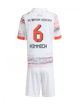 Bayern Munich Joshua Kimmich #6 Replika Borta Kläder Barn 2025-26 Kortärmad (+ byxor)